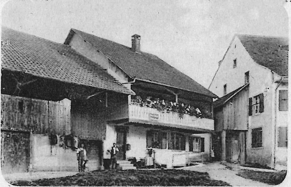 Schangihus Foto A. Reinhard 1881 - 1971