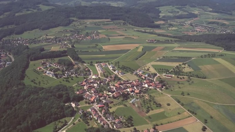Blick von oben auf Wittinsburg